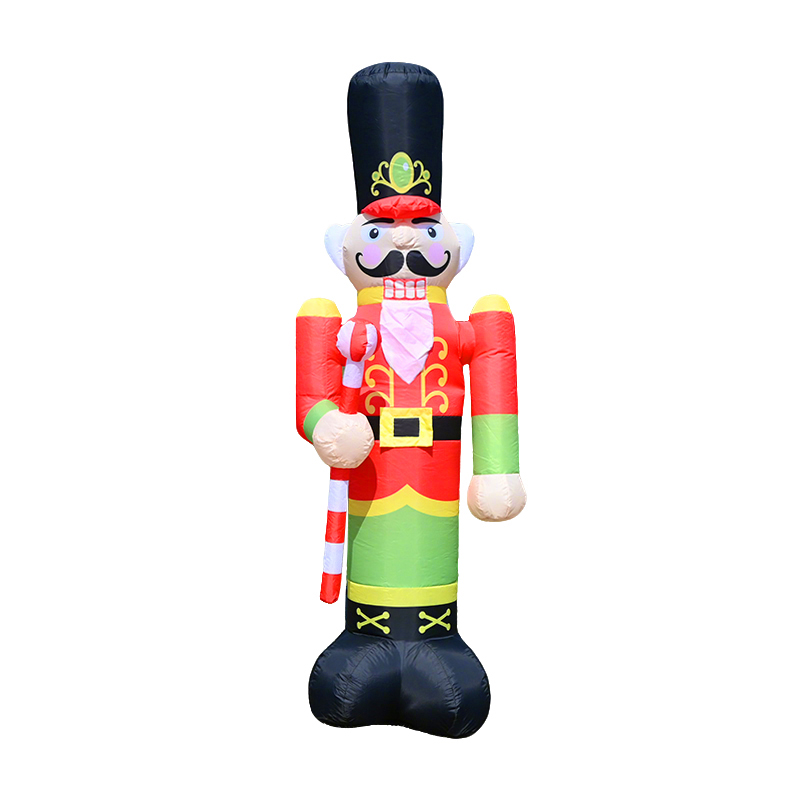 Inflatable Nutcracker Soldier Front View