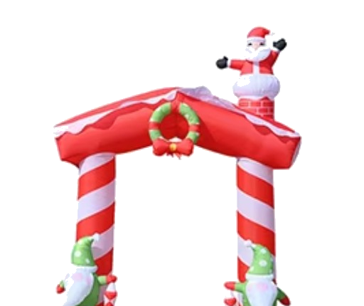 Candy Cane Entrance Arch