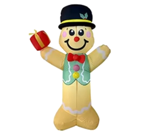Gingerbread Party Character